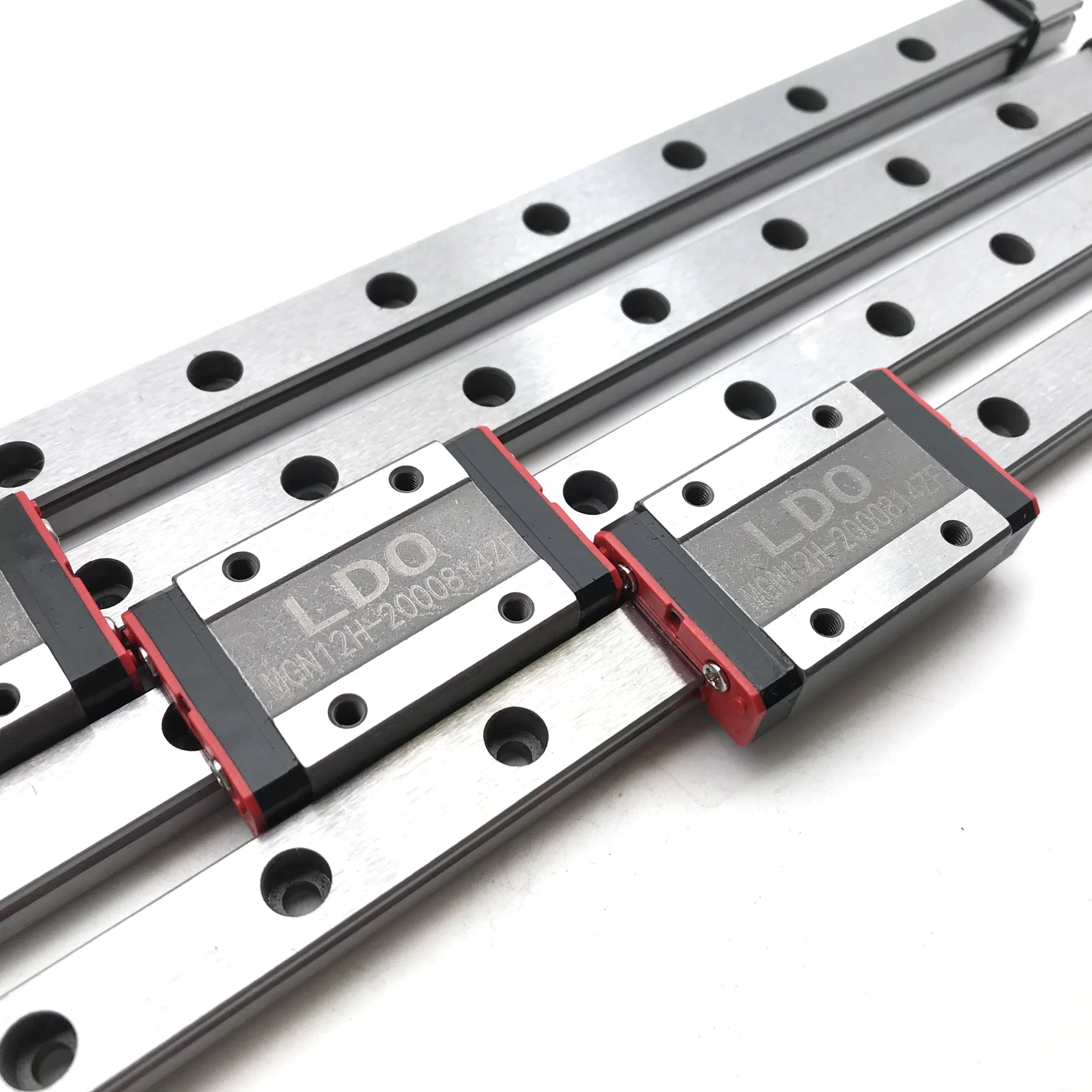 LDO Motors MGN12H-1R-300/350/400 Linear Rails with Carriages